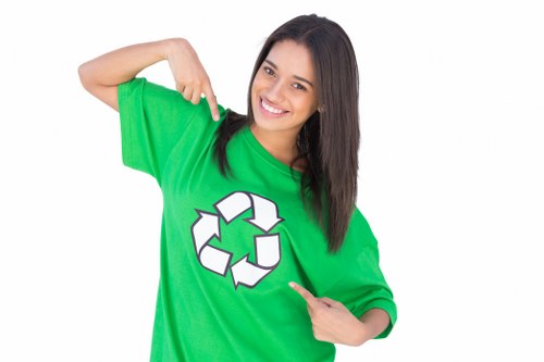 Eco-friendly disposal during flat clearance